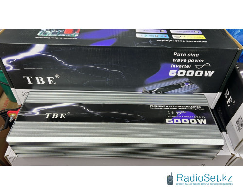 Преобразователь напряжения (инвертор) TBE 6000W 24В/220В